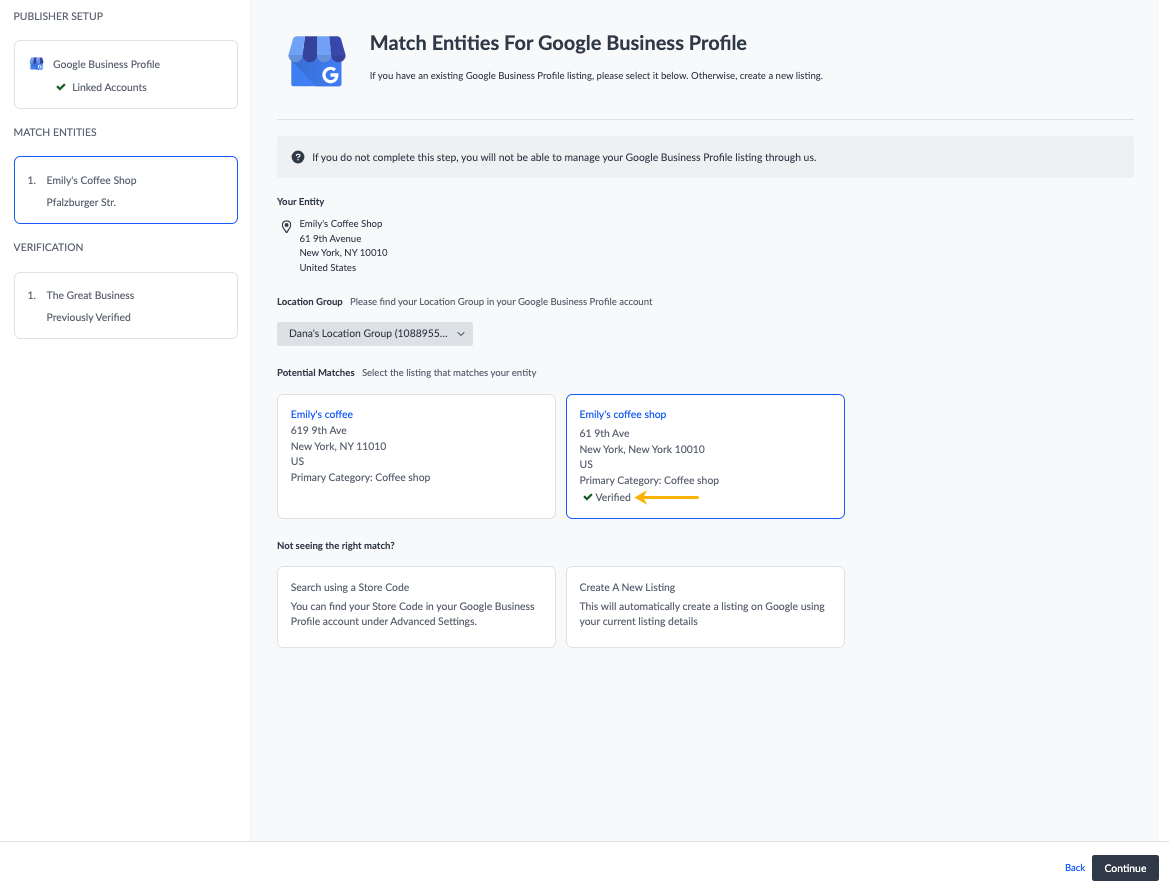 How to Set Up Google Business Profile – Yext Help