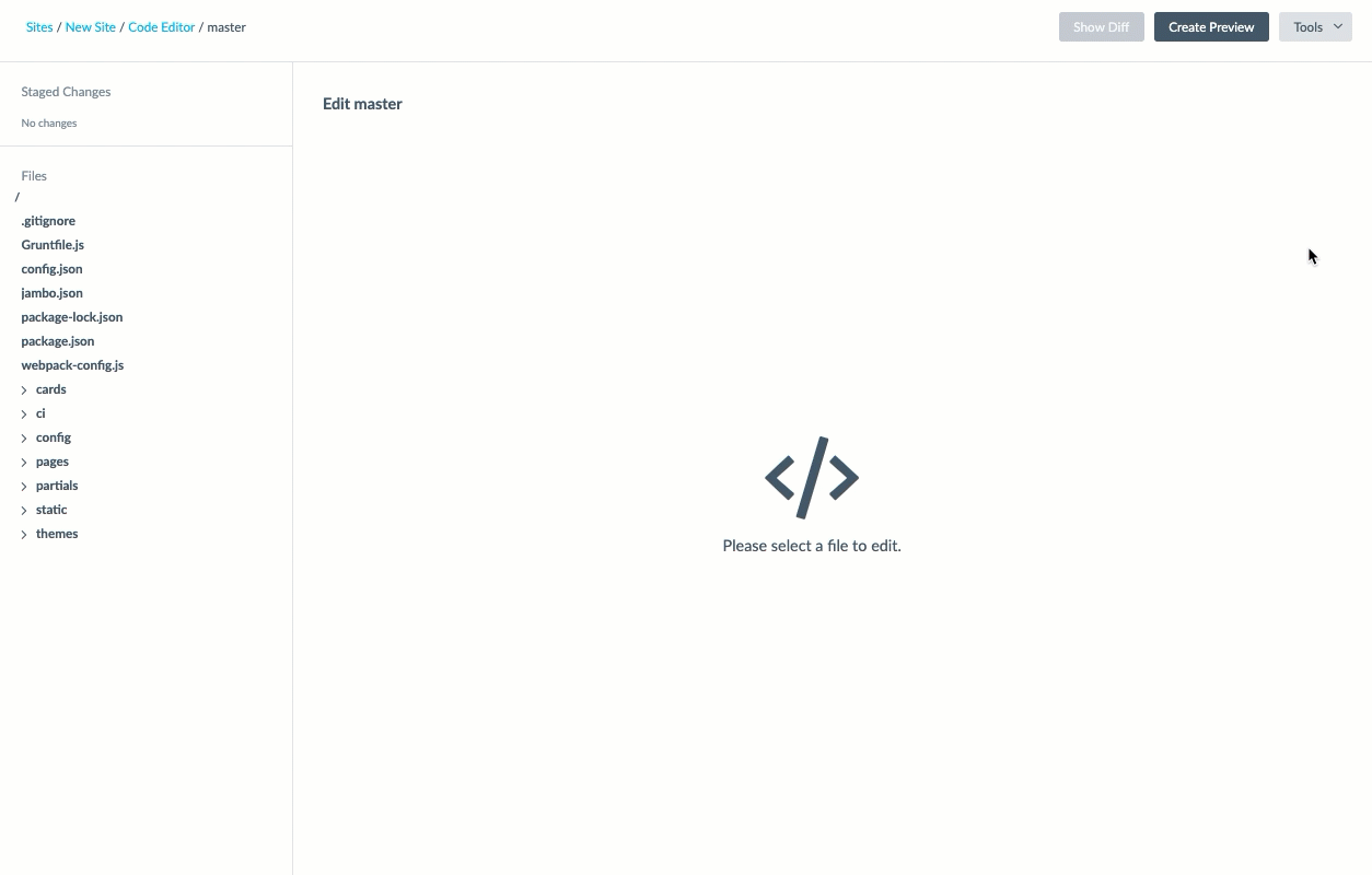 Add a Page or Vertical to Search Frontend Theme GIF.gif