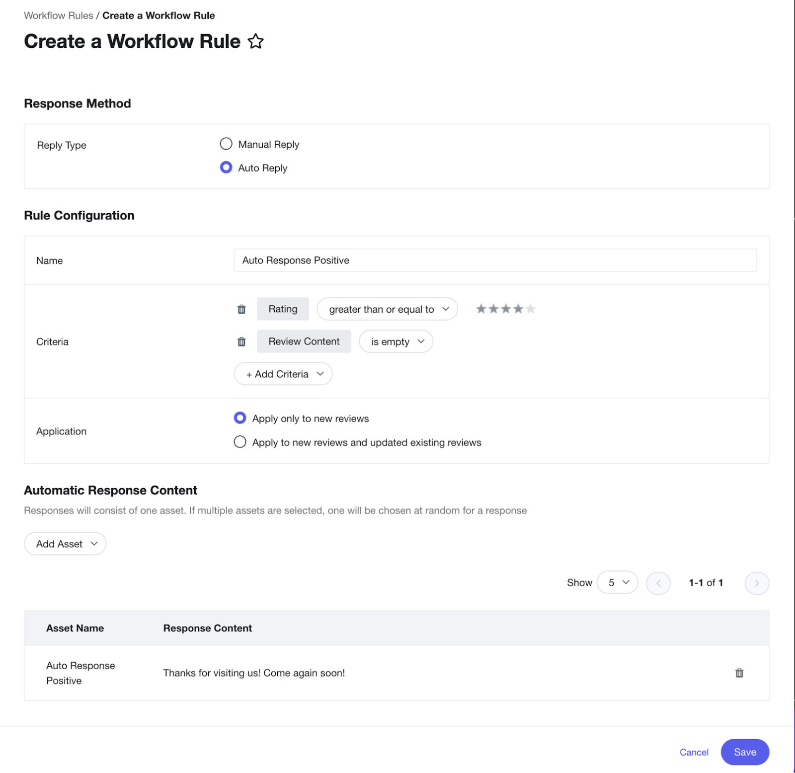 create a workflow rule